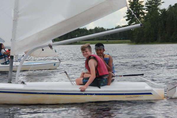 Sailing Emphasis Program at Camp Warren