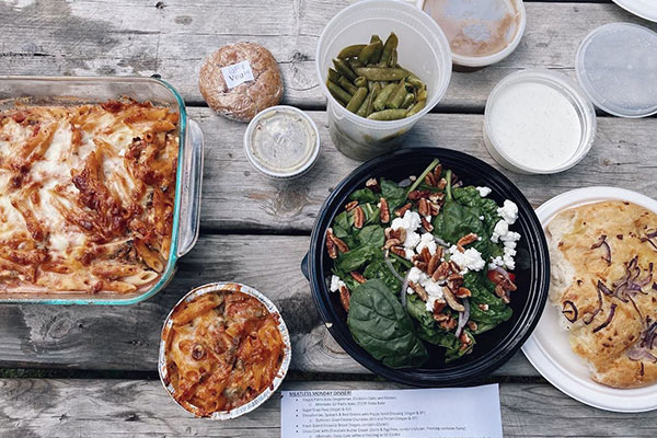 Tent Site Meal Options
