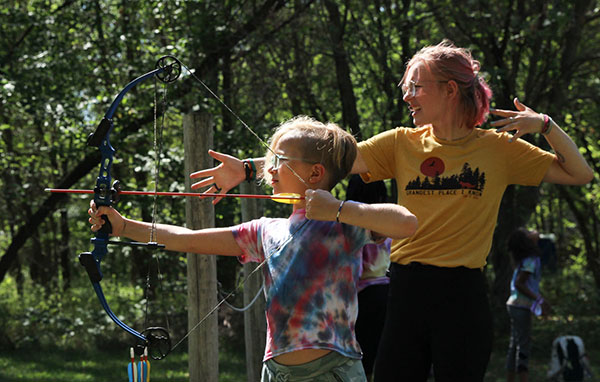 Work at Camp St. Croix