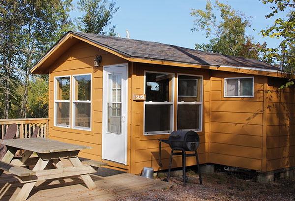 Susi cabin at Camp Northern Lights