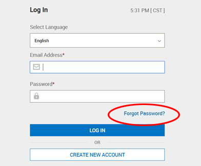 Forgot Password