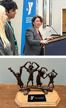 YMCA of the USA Honors Senator Amy Klobuchar as Congressional Champion