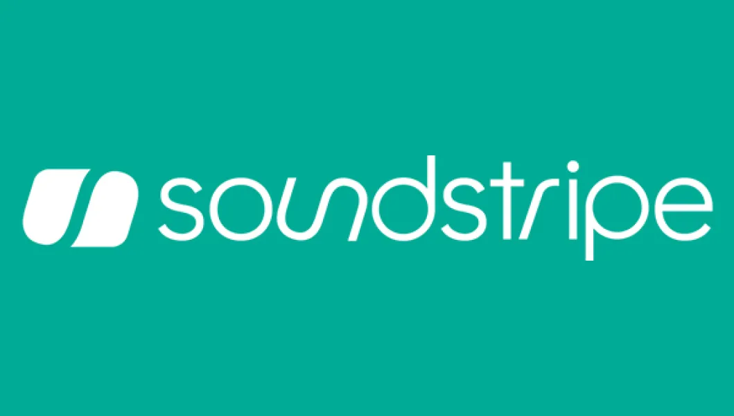 Soundstripe Logo on green background