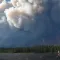 A photo taken by Nor’wester campers as they evacuated from Wabakimi Provincial Park