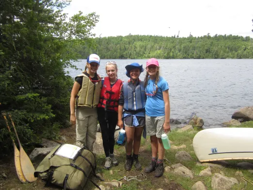 Teen Wilderness Campers