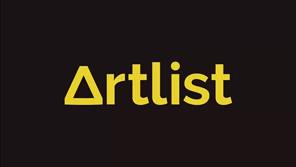 Marigold Artlist Logo on brown background